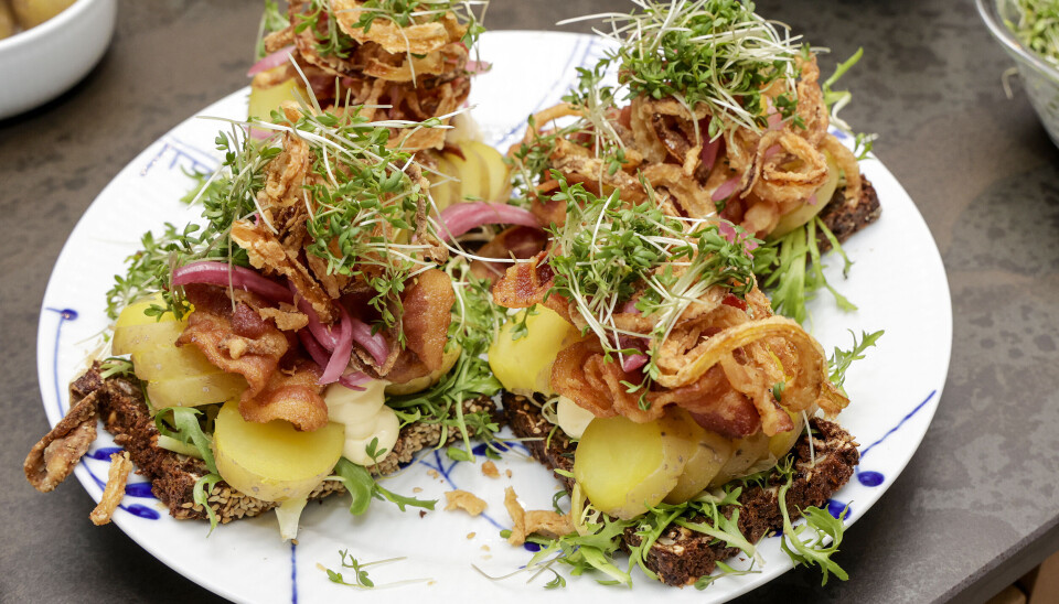Idéerne til nye smørrebrødsopskrifter bobler allerede i hovedet på Jesper Panorama