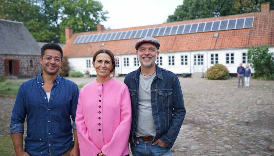 Fra venstre: Line Franck, Kalle Thesbjerg og Dennis Lindequist.