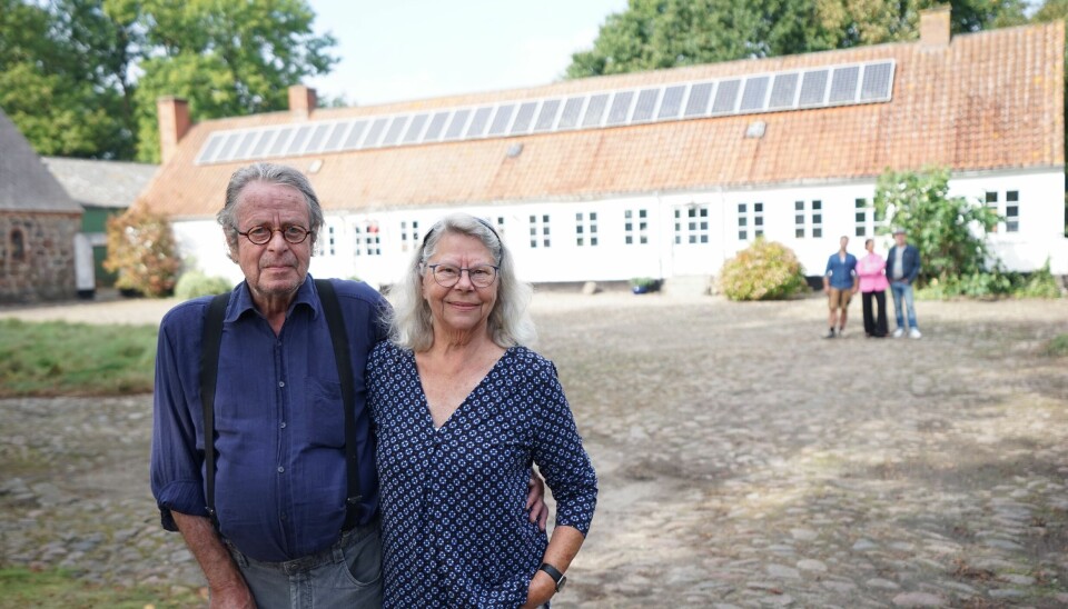 Ægteparret Kalle Karlsson og Anne Herskind.