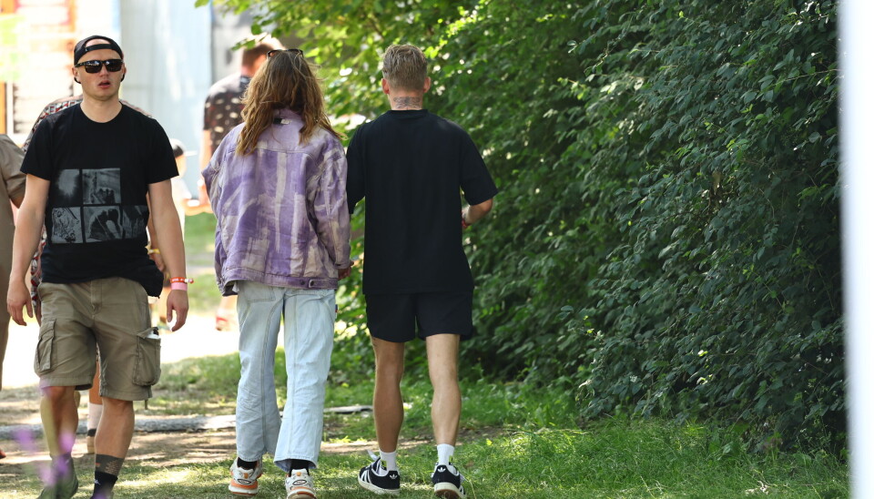 Nicolas Kaiser og Julie Lillelund på Roskilde Festival 2025.