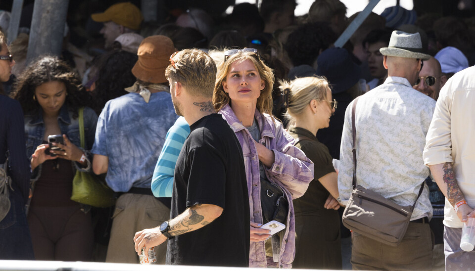 Nicolas Kaiser og Julie Lillelund på Roskilde Festival 2025.