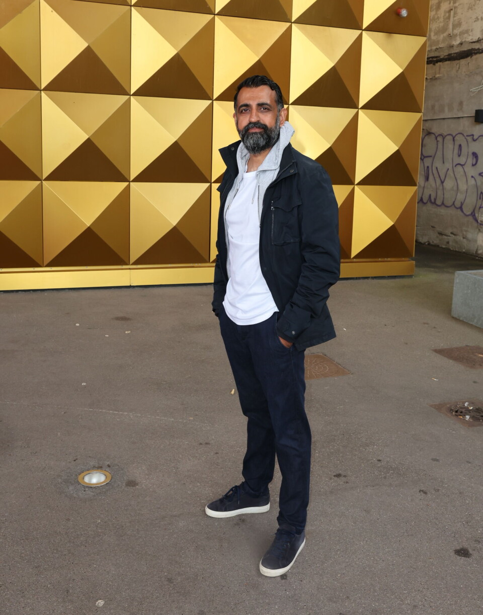 Tahir Siddique til Røde Kors Klub 10-event.