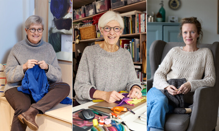 Tre garvede strikkere deler, hvorfor strik og garn betyder noget helt sĂŠrligt for dem