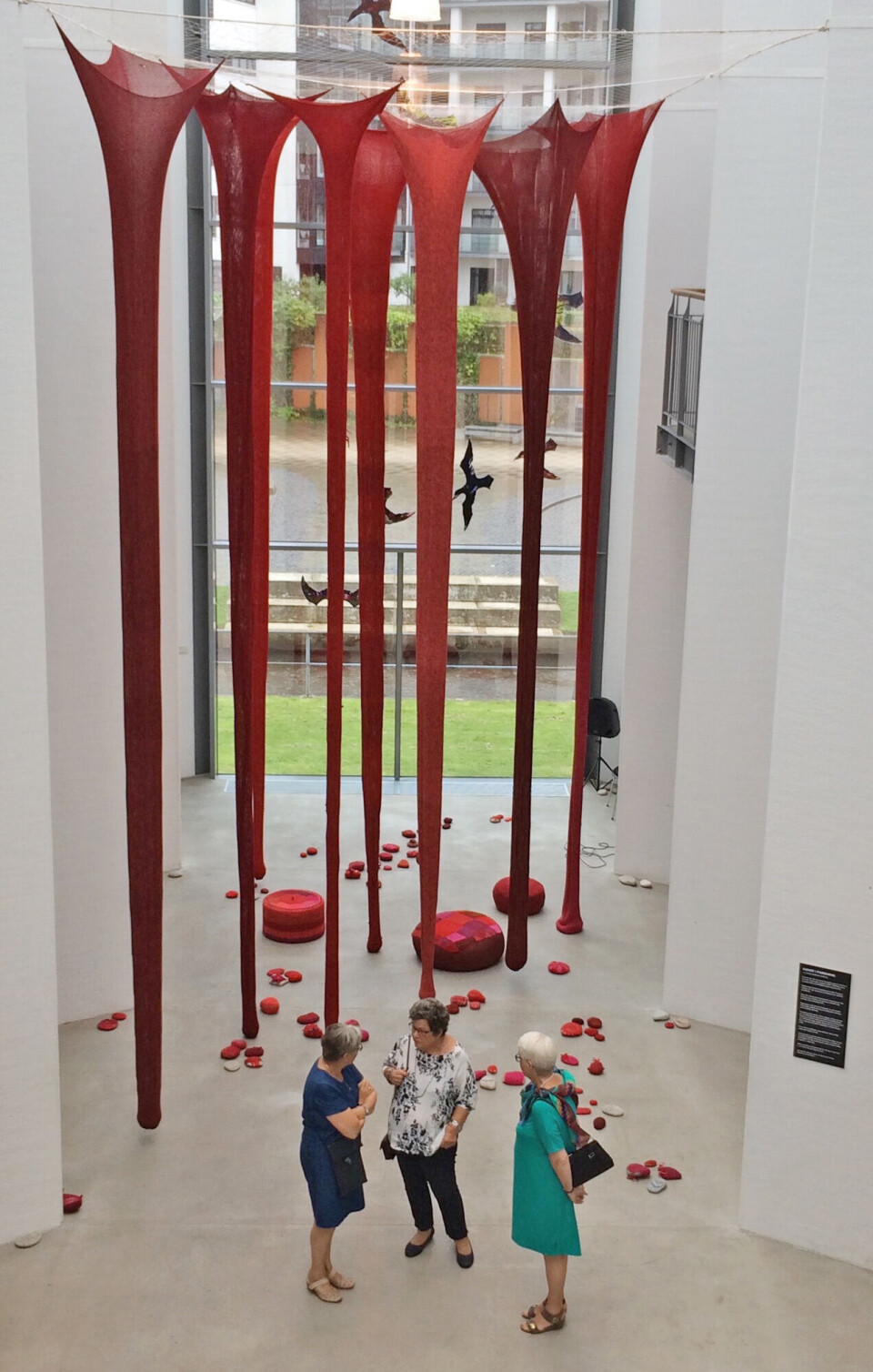 De smukke istapper på Vejle Kunstmuseum.