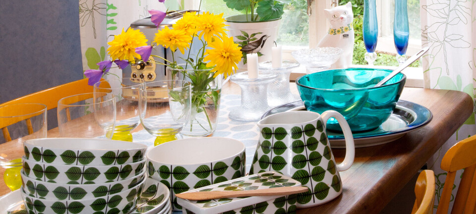 Et sommerhus med sjæl: Orange, grønt og masser af retrofund