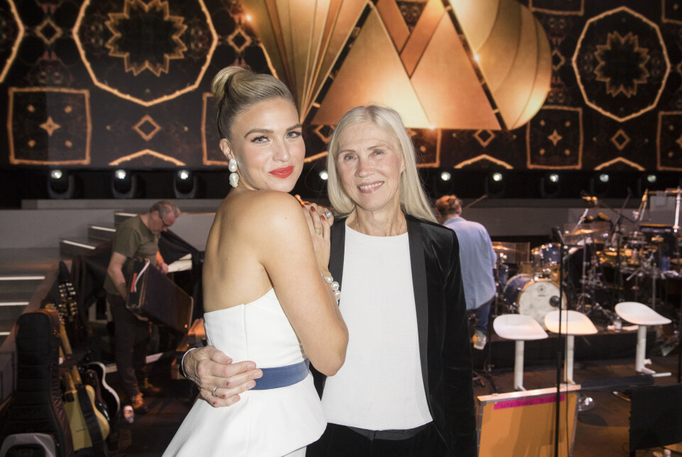 Christiane Schaumburg-Müller og Birthe Schaumburg-Müller til 'Vild med dans' i 2019
