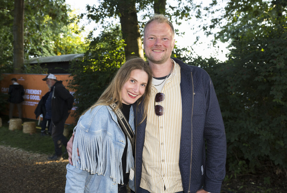 Trine Johst Vammen og Christian Degn på Roskilde Festival i 2024