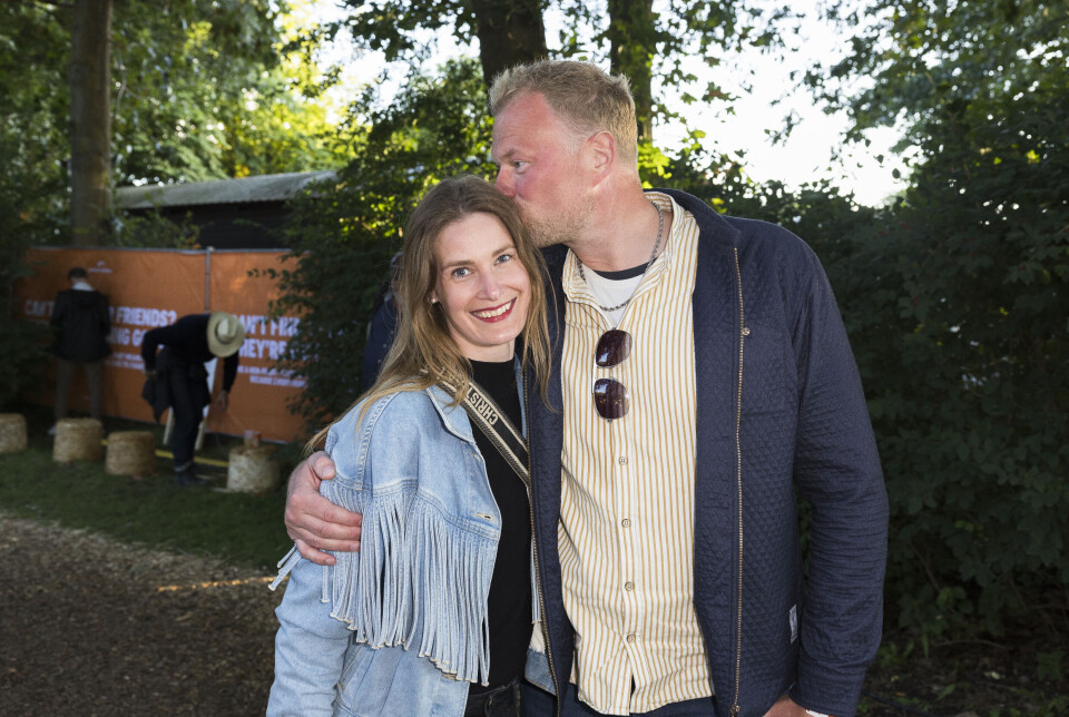 Trine Johst Vammen og Christian Degn på Roskilde Festival i 2024