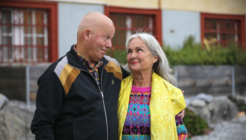 Frank og Lise-Lotte fra 'Hotel Romantik'