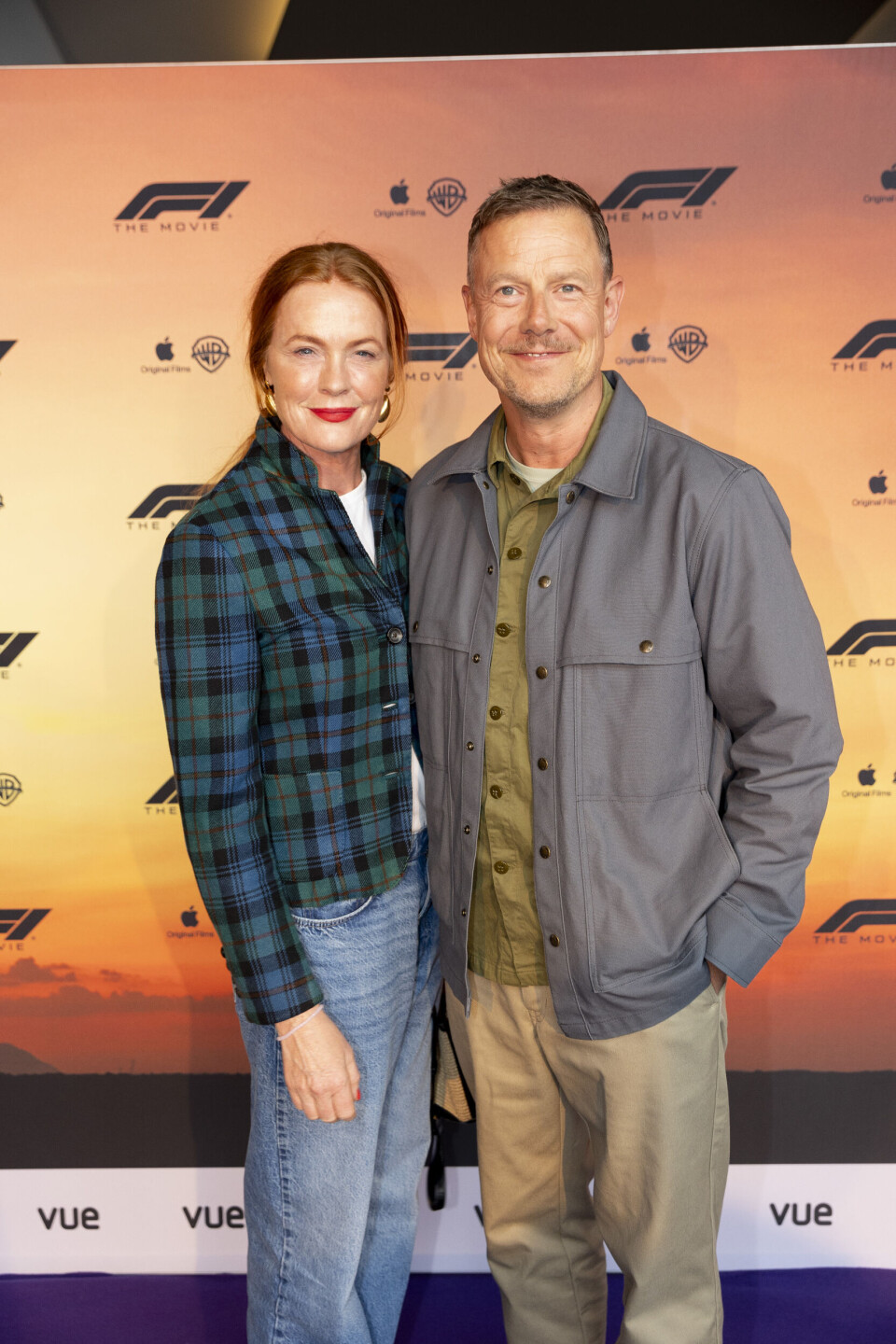 Vibeke og Morten Kirckhoff til premiere på filmen 'F1', Vue Biograf, Fisketorvet