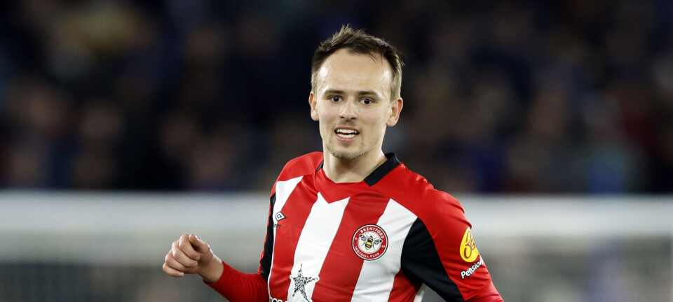 Fodboldspiller Mikkel Damsgaard skal være far