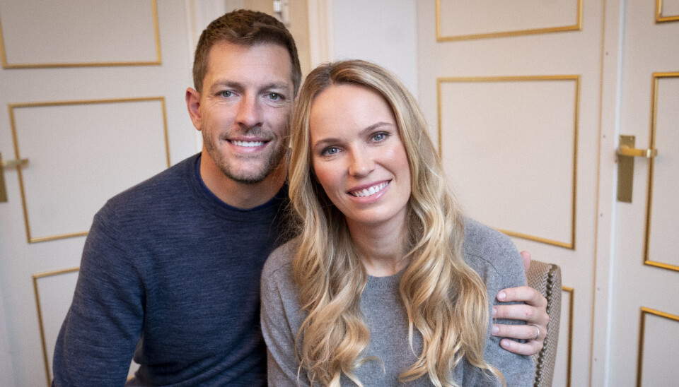Caroline Wozniacki og hendes mand, David Lee, (Foto: Liselotte Sabroe/Ritzau Scanpix)