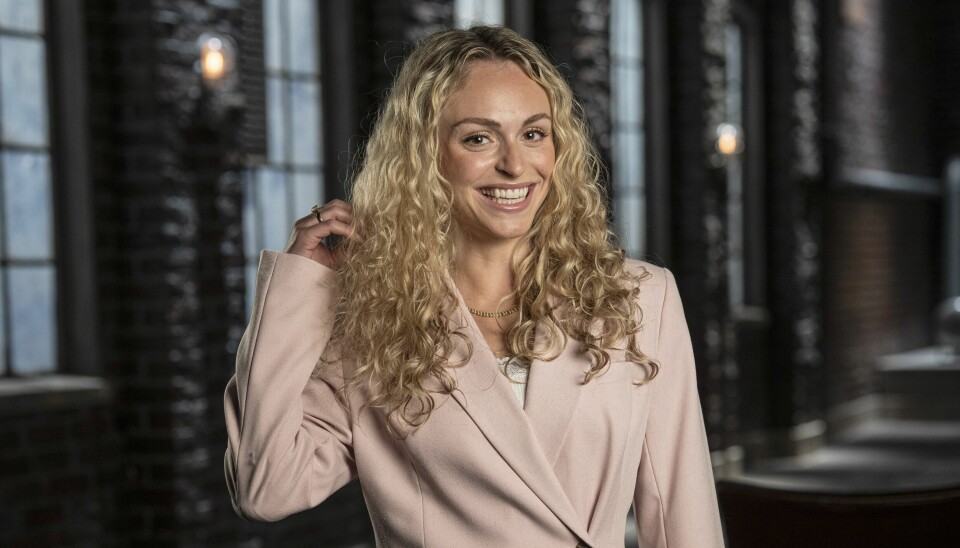 Jasmin Lind i 'Løvens Hule Junior'