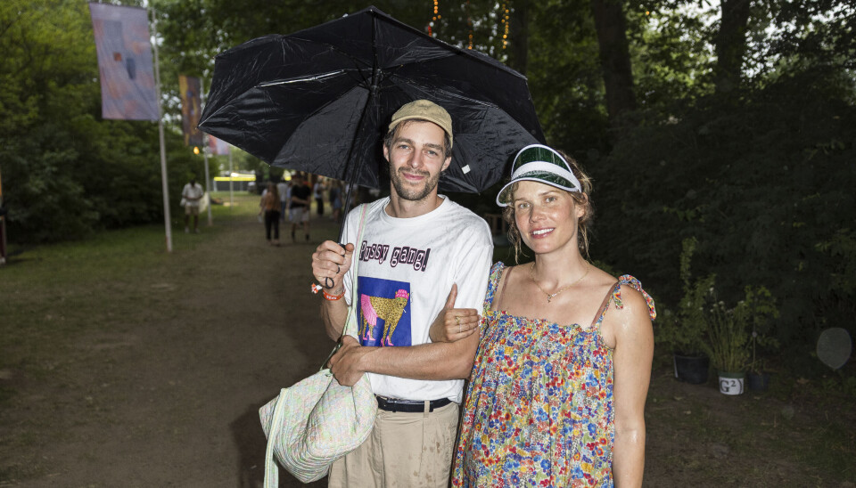 Adi Zukanović og Nanna Øland Fabricius aka Oh Land på Roskilde festival 2025