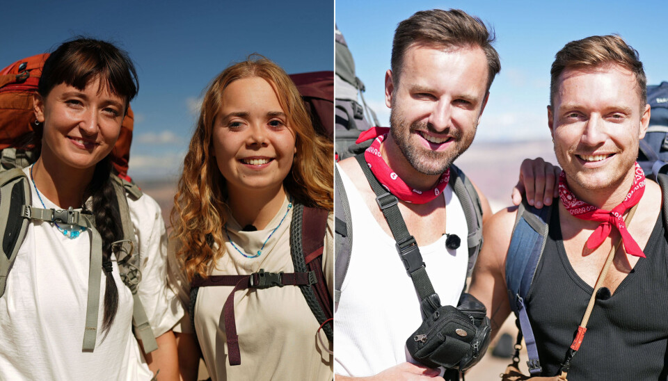 Mille, Amalie, Benjamin og Morten fra'Først til verdens ende'