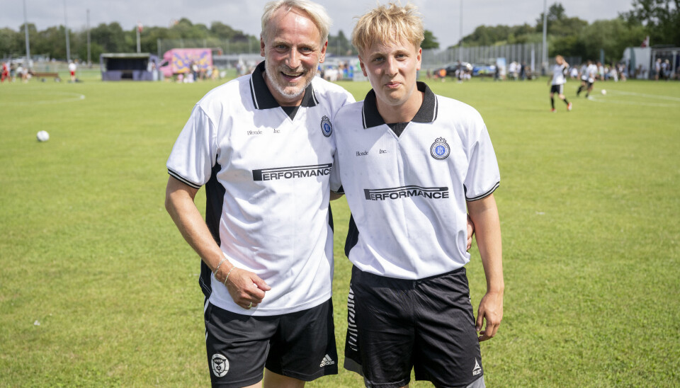 Rasmus Botoft, 53, var på hold med sønnen Wili, 18.