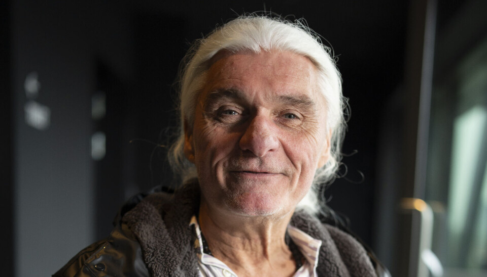 Jesper R aka JR til pressedag på 'Hotel Romantik'