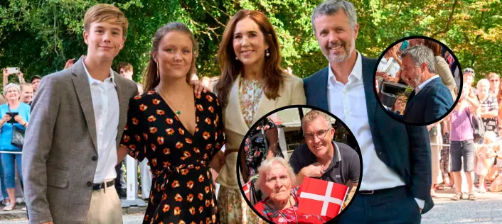 Kong Frederiks rørende gensyn på torvet: "Hun var som en mor"