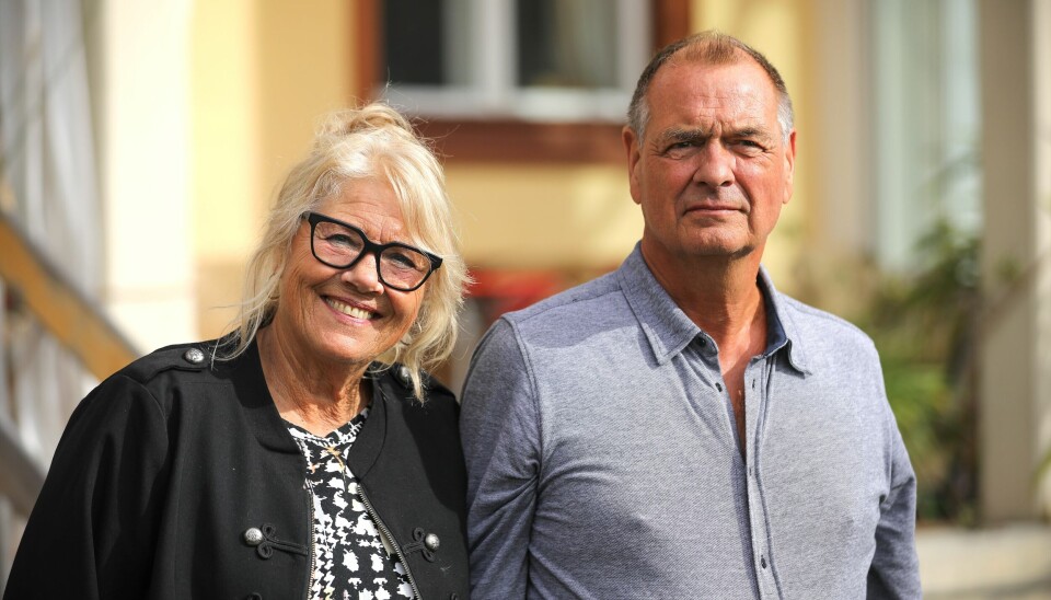 Ole og Anette fra 'Hotel Romantik'.