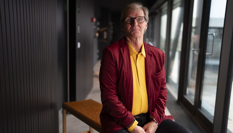 Kjeld Marslew fra 'Hotel Romantik' på pressedagen.