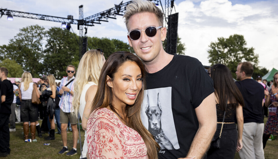 Jackie og vennen Anders på AiaSound Festival 2025