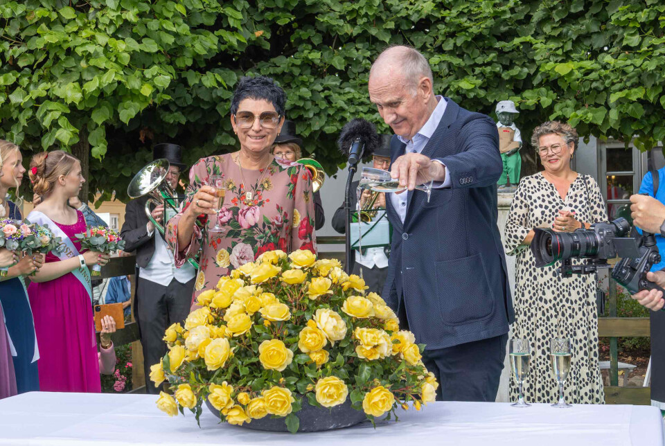 Søren Vester hyggede med fruen: Romantisk weekend