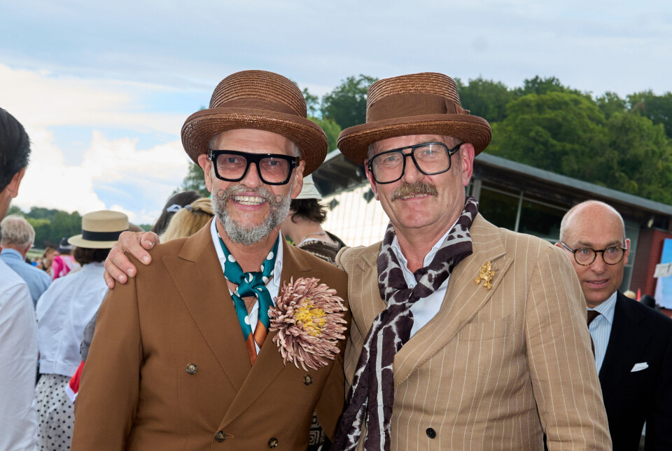 Karsten og hans mand, arkitekten Torben Pedersen.