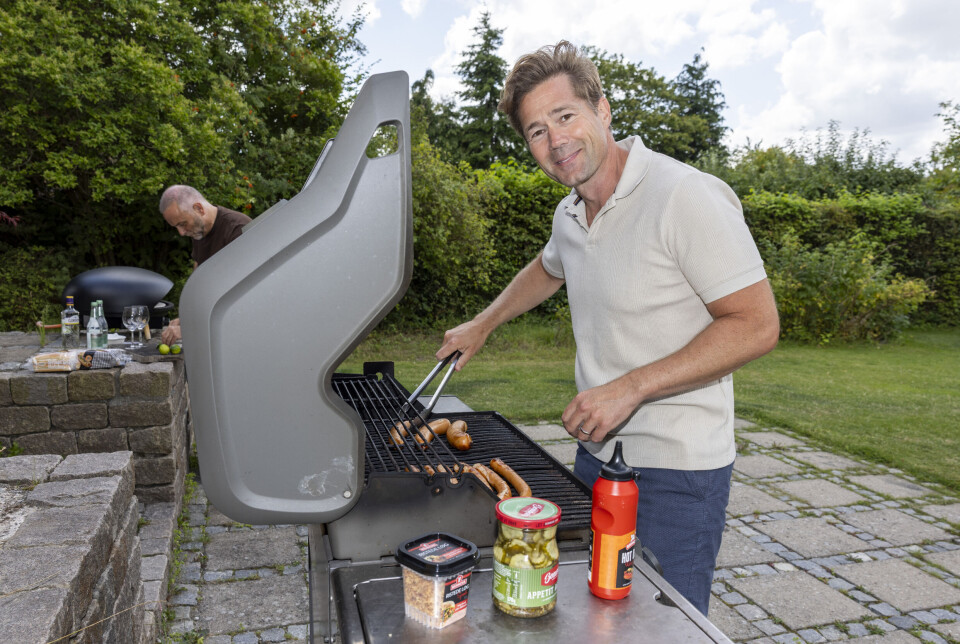 – Vi elsker begge godt kød, et godt oste- og pølsebord og et godt glas rødvin til. Så kan vi snakke i timevis.
