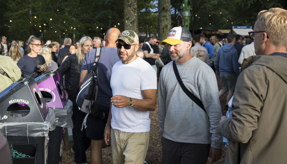 Dar Salim fejrede polterabend på Smukfest 2025