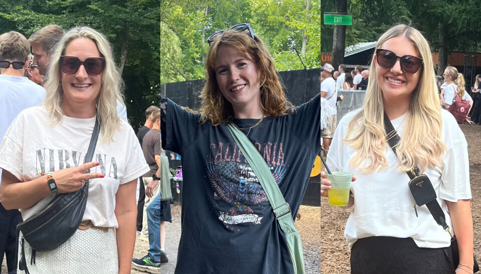 Tre kvinder på Smukfest