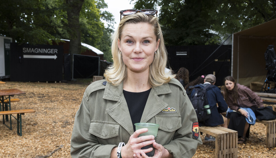 Skuespilleren Sofie Torp på Smukfest