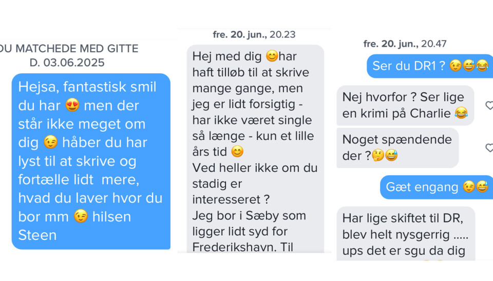 Steen viser ny kæreste frem: Smaskforelsket i Gitte