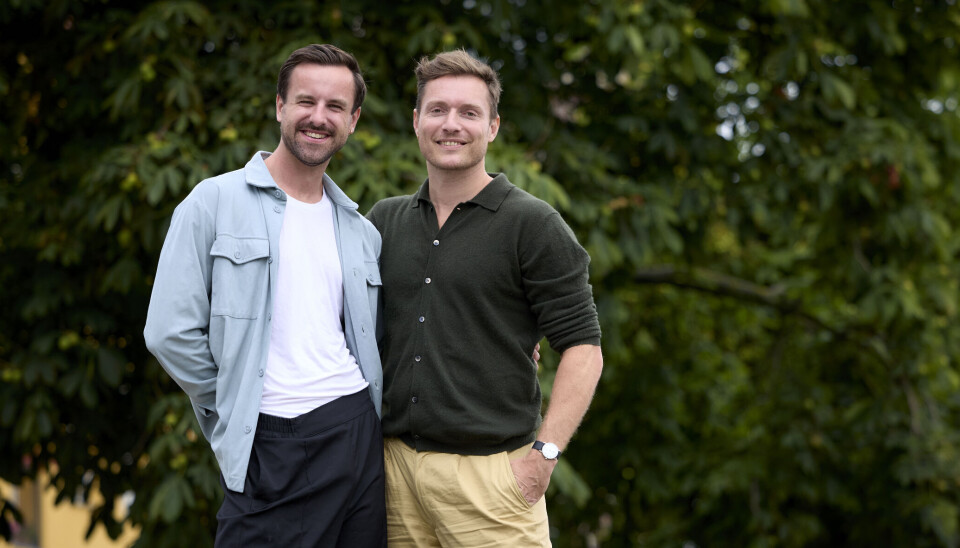 Morten og Benjamin fra "Først til verdens ende"BenjaminMorten