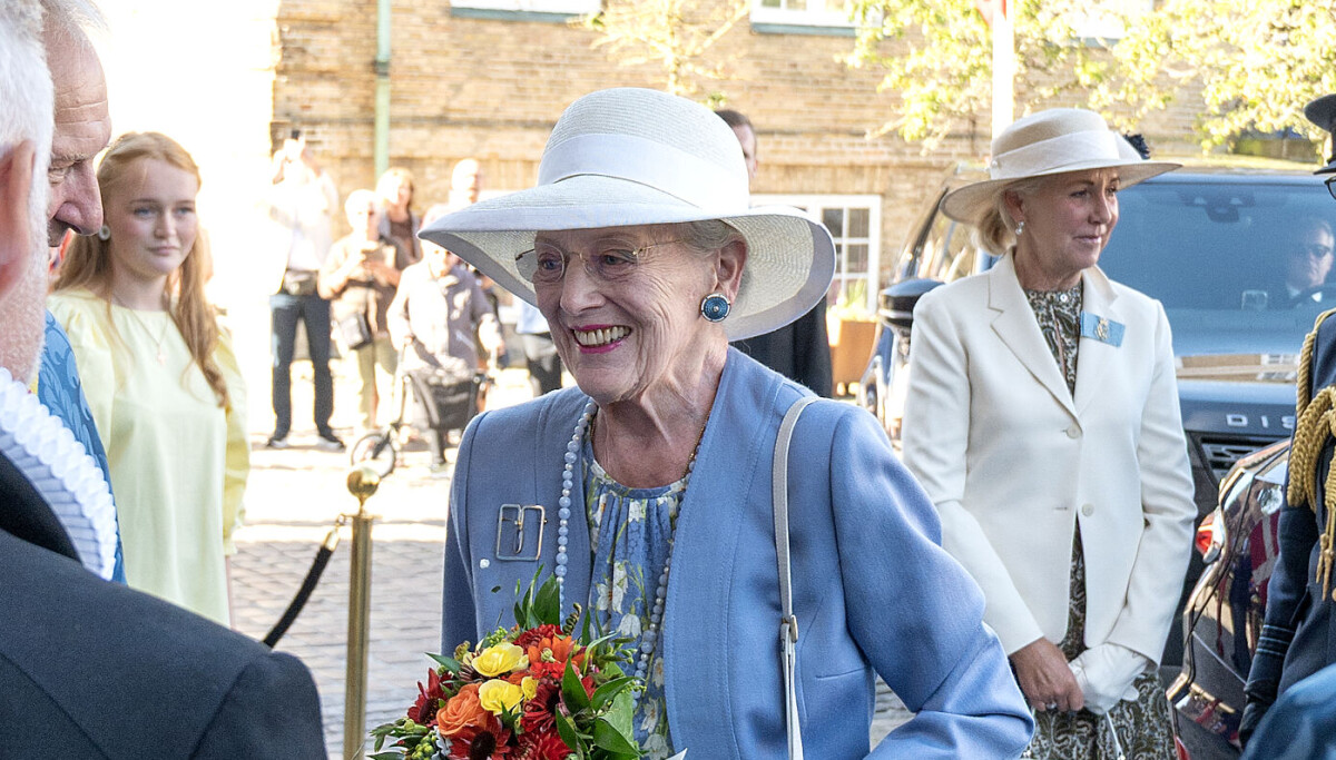 85-årige Margrethe tager den med ro: Passer på dronningen