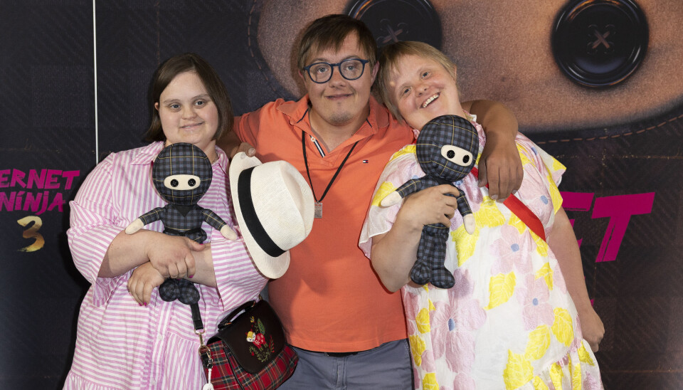 Stine, Jeff og Thilde til premiere på Ternet Ninja 3