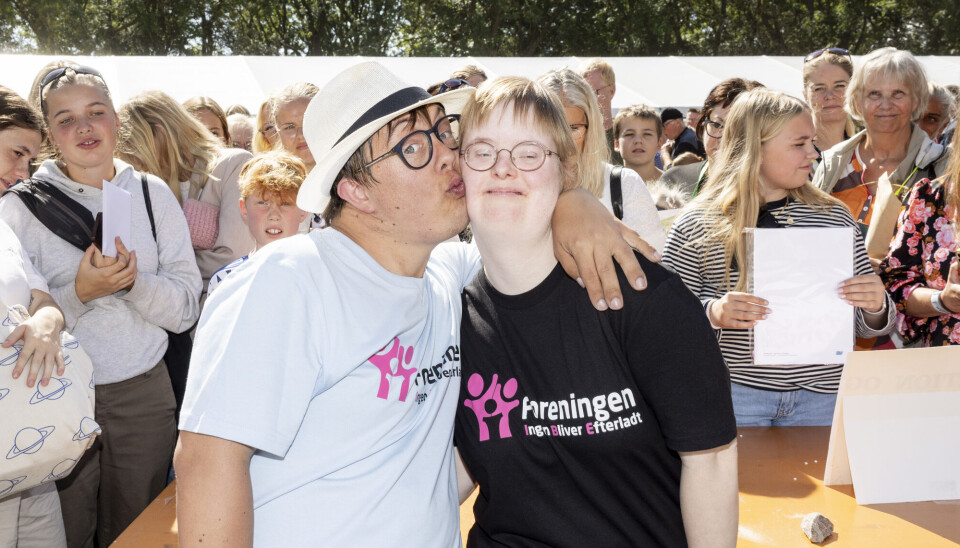 Jeff og Caroline til Bazar på Femøren.