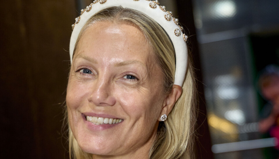 Caroline Fleming til premiere på 'The life of Chuck'