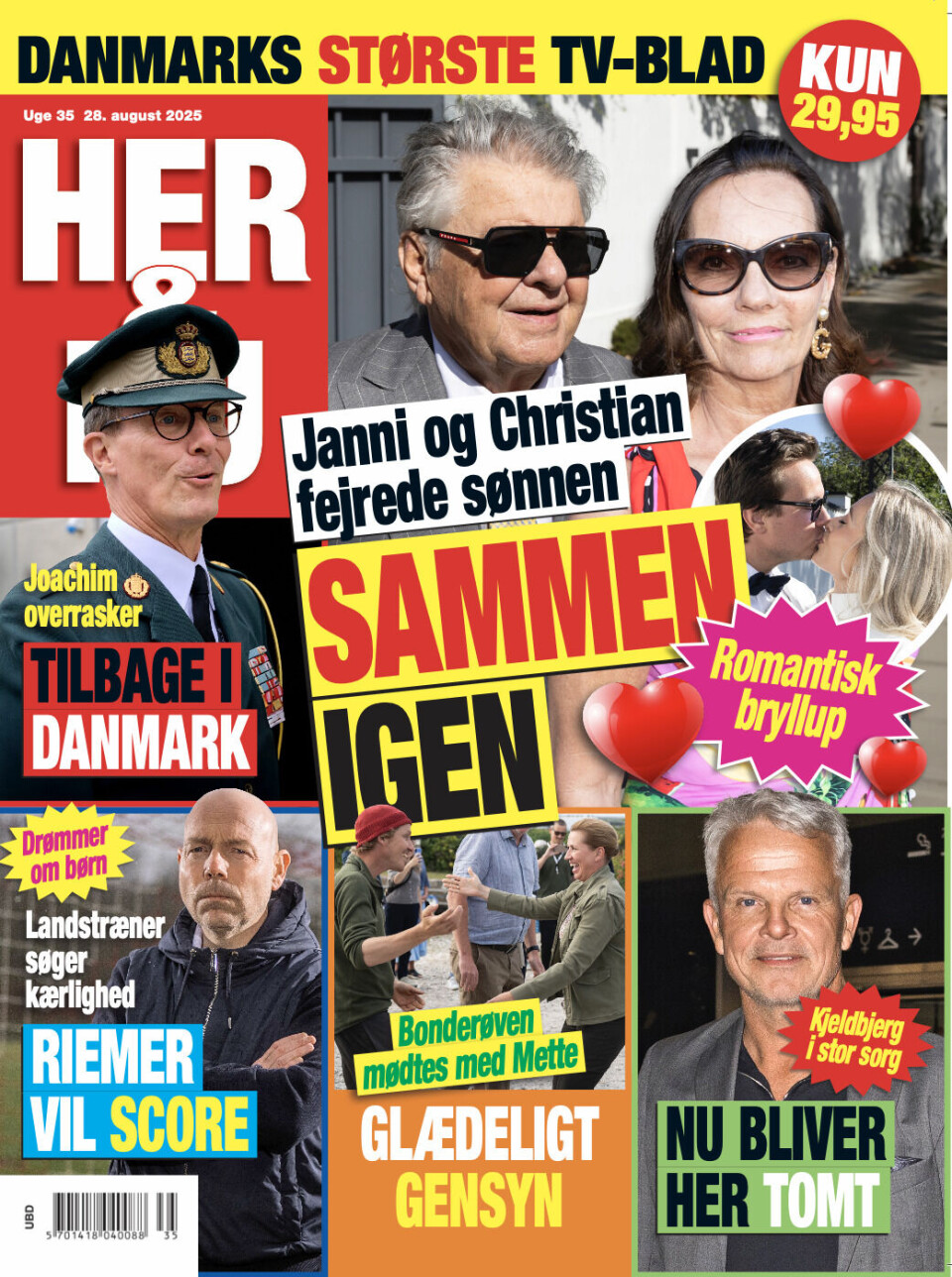 Den magiske familiefar: Håber børnene kan lyve for ham