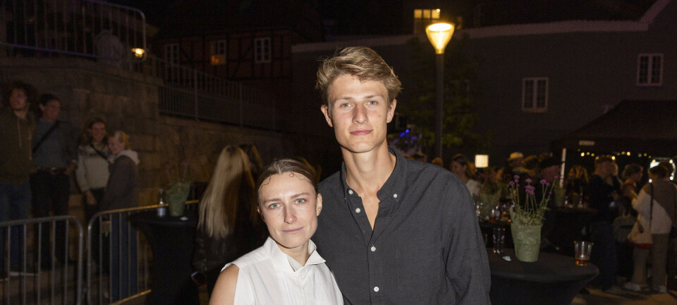 Romantikken blomstrede på filmsettet: Sådan blev Mathilde og Ask kærester