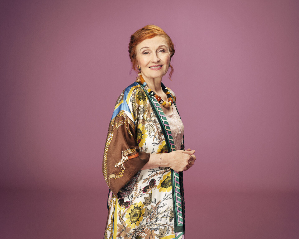 Bodil Jørgensen i Cirkusrevyen.