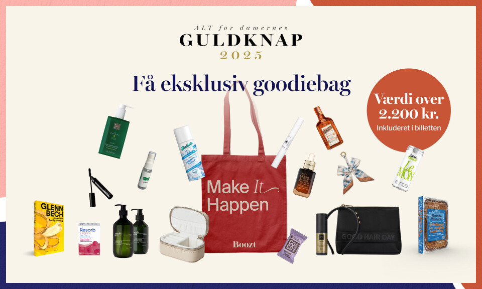 Goodiebaggen til årets Guldknap