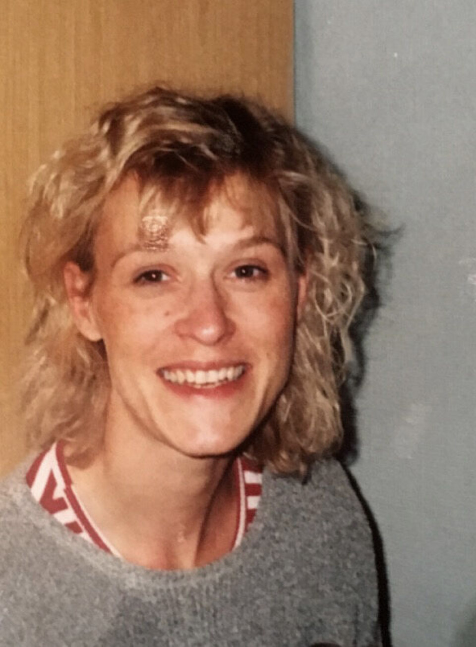Gitte som 30-årig, længe før sine mange skønhedsoperationer.