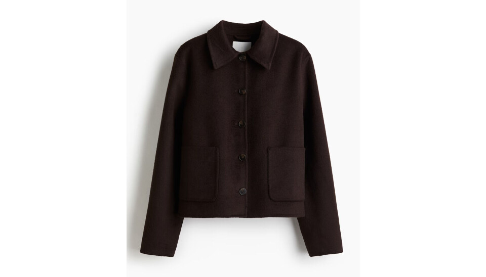 Kort uldjakke fra H&M, 1.299 kr.