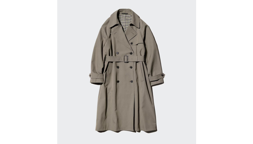 Trenchcoat fra Uniqlo, 1.099 kr.