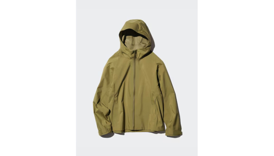 Vindjakke fra Uniqlo, 599 kr.