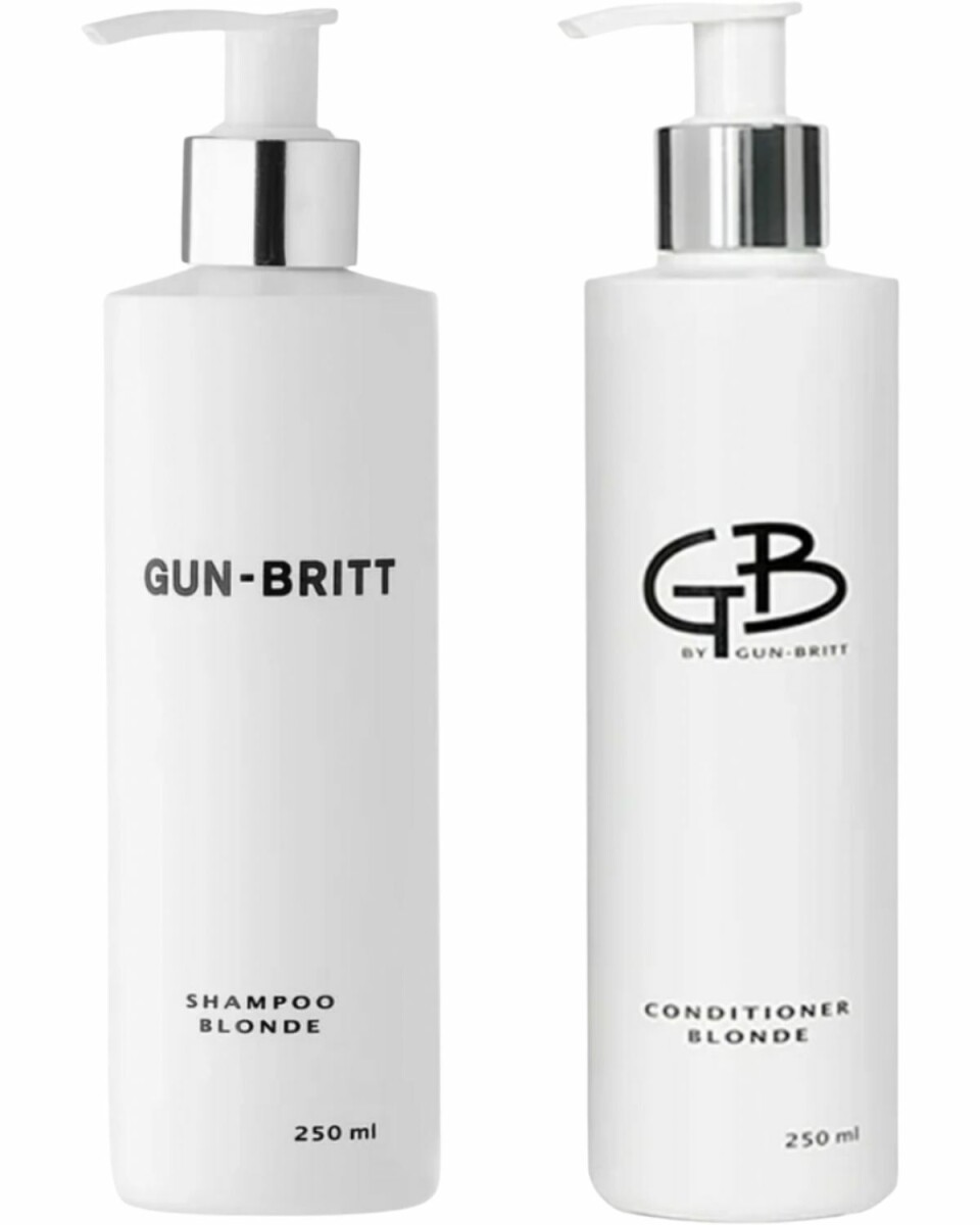 Blonde Shampoo og Conditioner Pack, Gun-Britt, 340 kr.