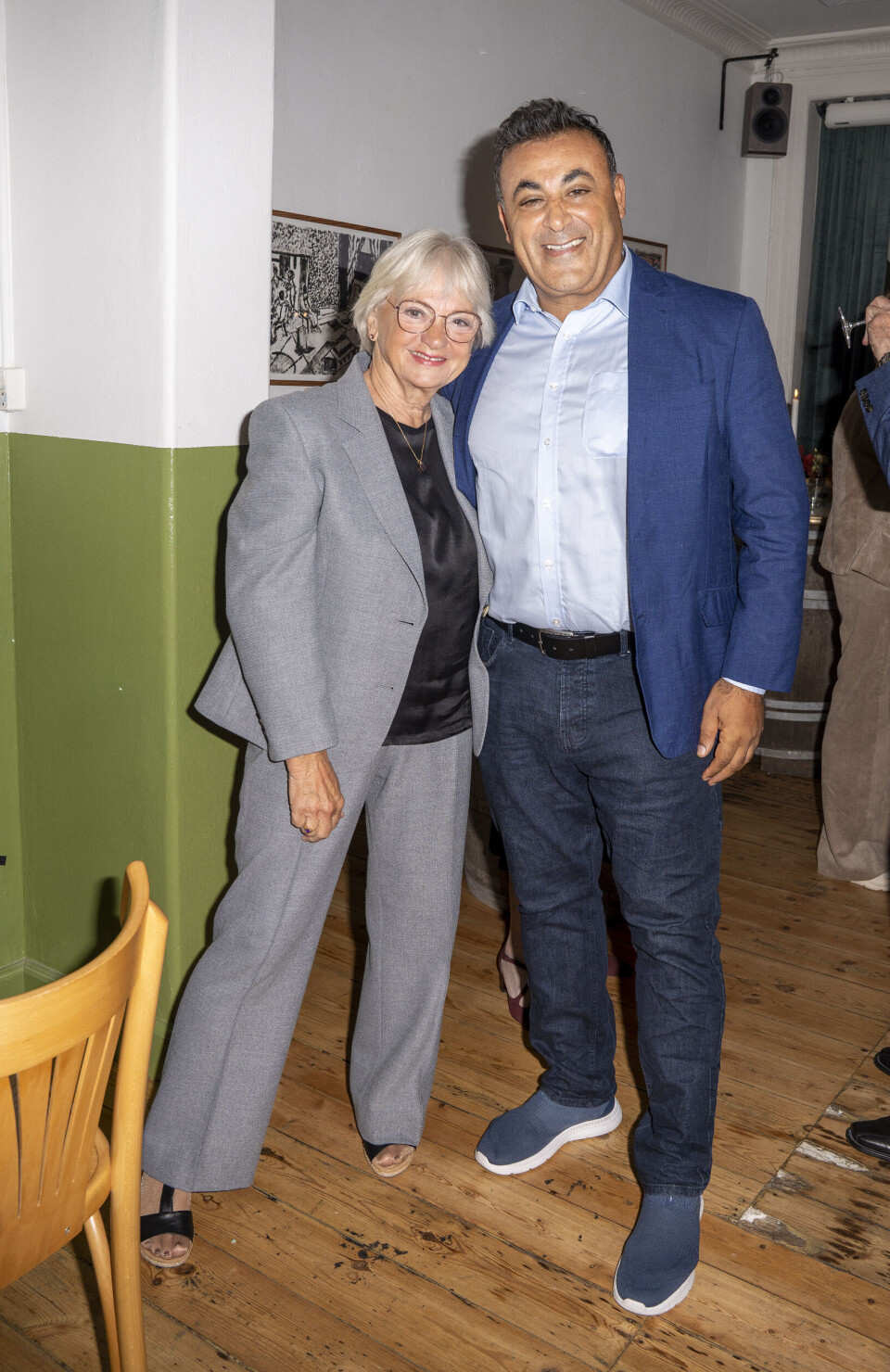Pia Kjærsgaard og Naser Khader
