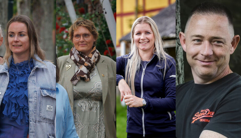 Portrætbillede af de tidligere 'Landmand søger kærlighed'-deltagere