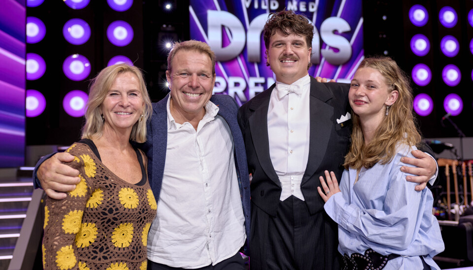 Mikkel Beha Erichsen, Marian Midé Andersen, Alfred Midé Erichsen og Madeleine Holbek Boldsen