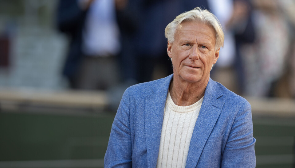 Bjorn Börg i en lyseblå blazer